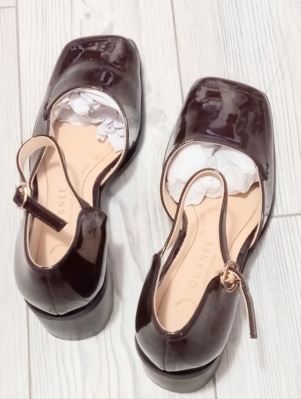 (D-4852) Journee Collection Evangeline Womens Moc Closed Toe Sz 6WD - Picture 10 of 15